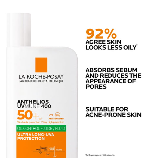 La Roche-Posay Anthelios UVMune 400 Oil Control Fluid SPF50+ 50ml